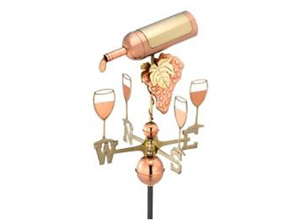 Copper weather vanes