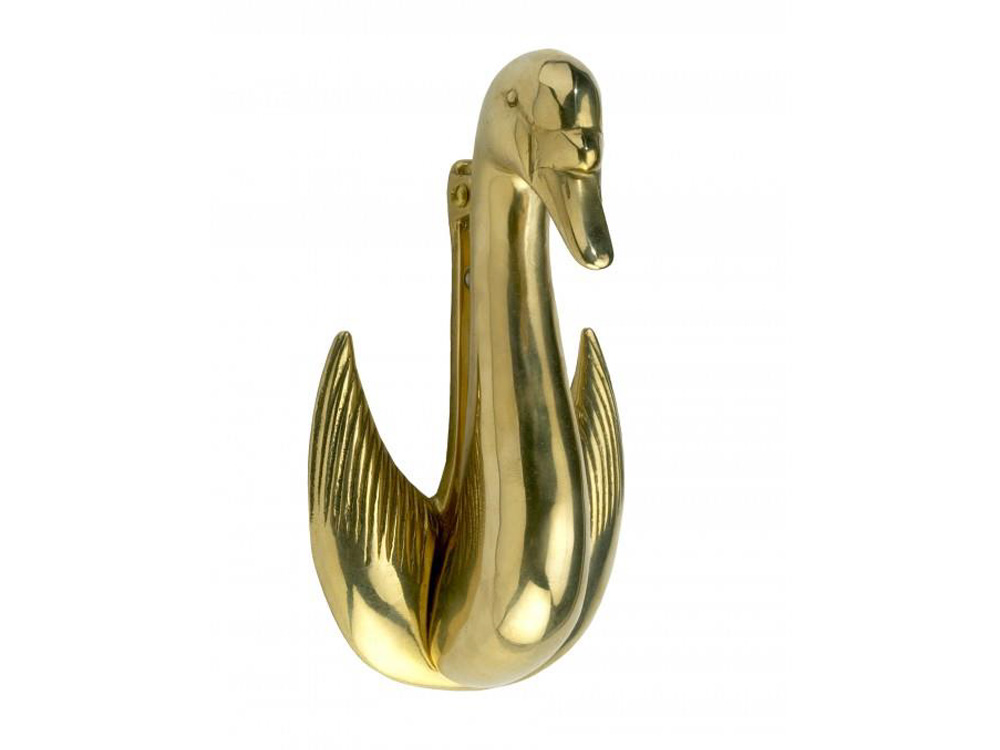 Odette Swan brass Knocker