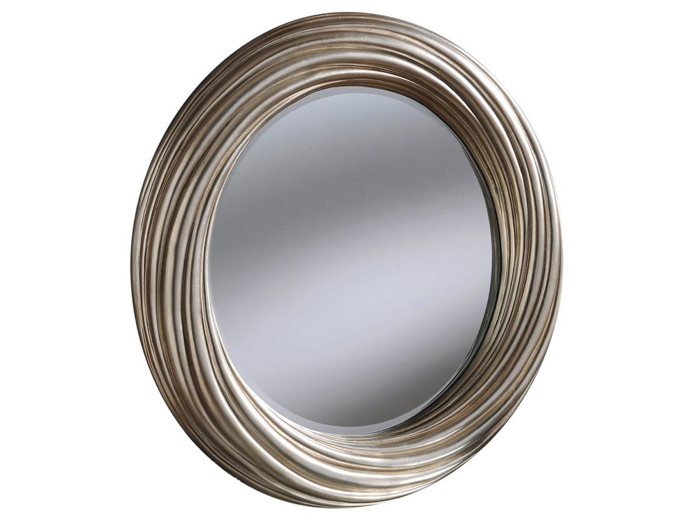 Decorative Sweeping pattern Mirror with Glass in Aluminum 