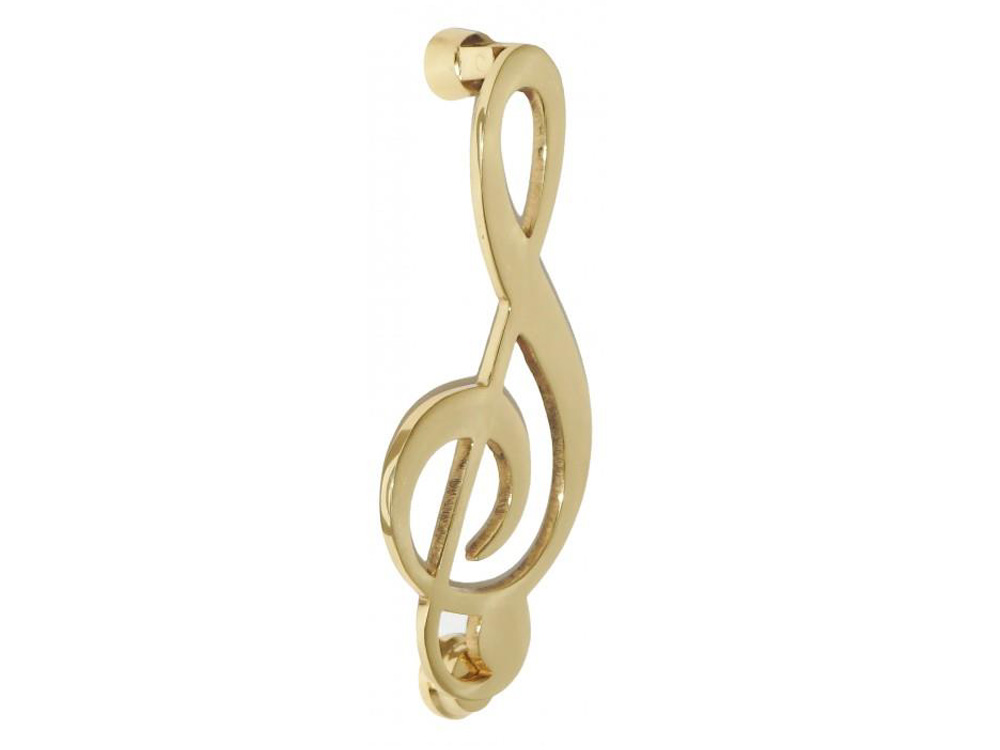 Table clef Polished Brass Knocker