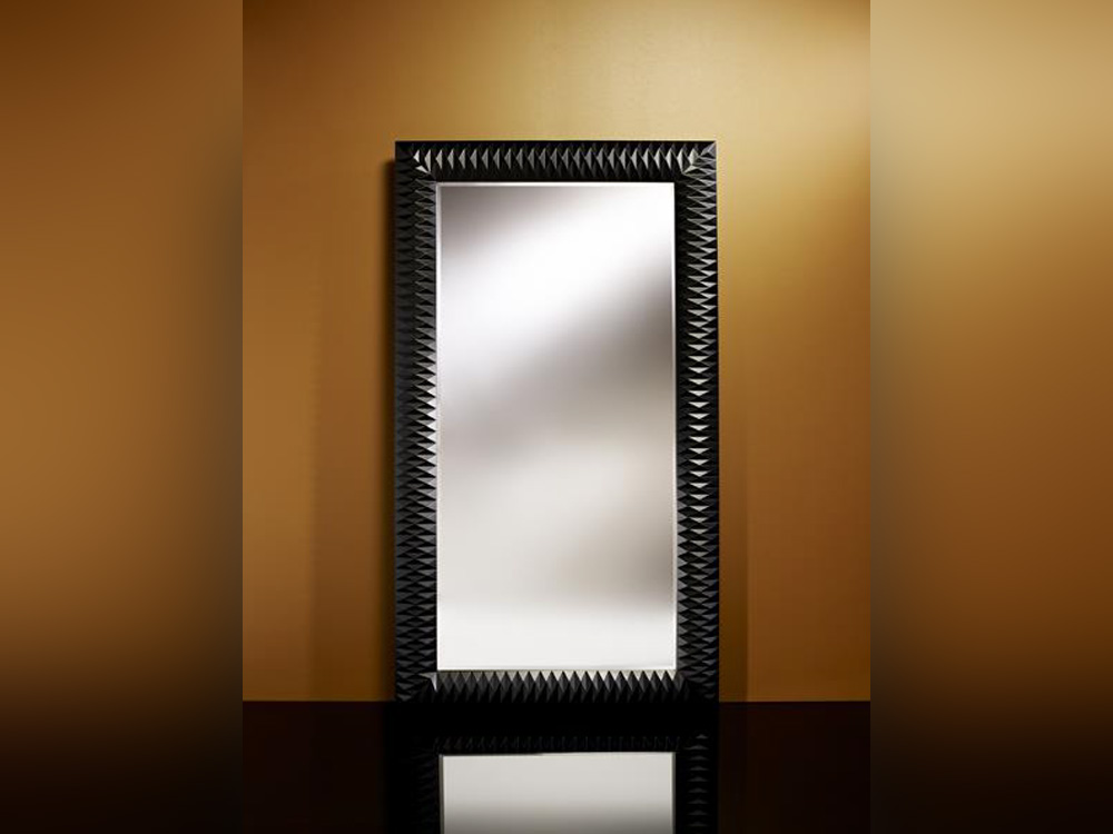 Decorative Aluminum Polish Mirror with Beveled Glass