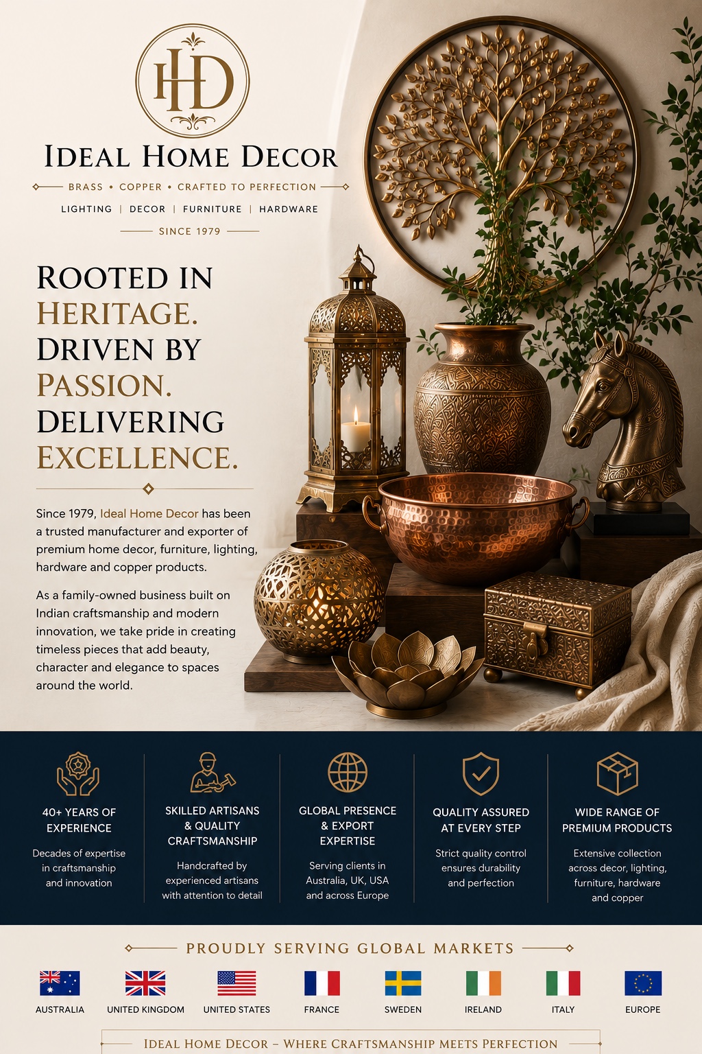 Ideal Home Decor - Indian Handicrafts Manufacturer and Exporter