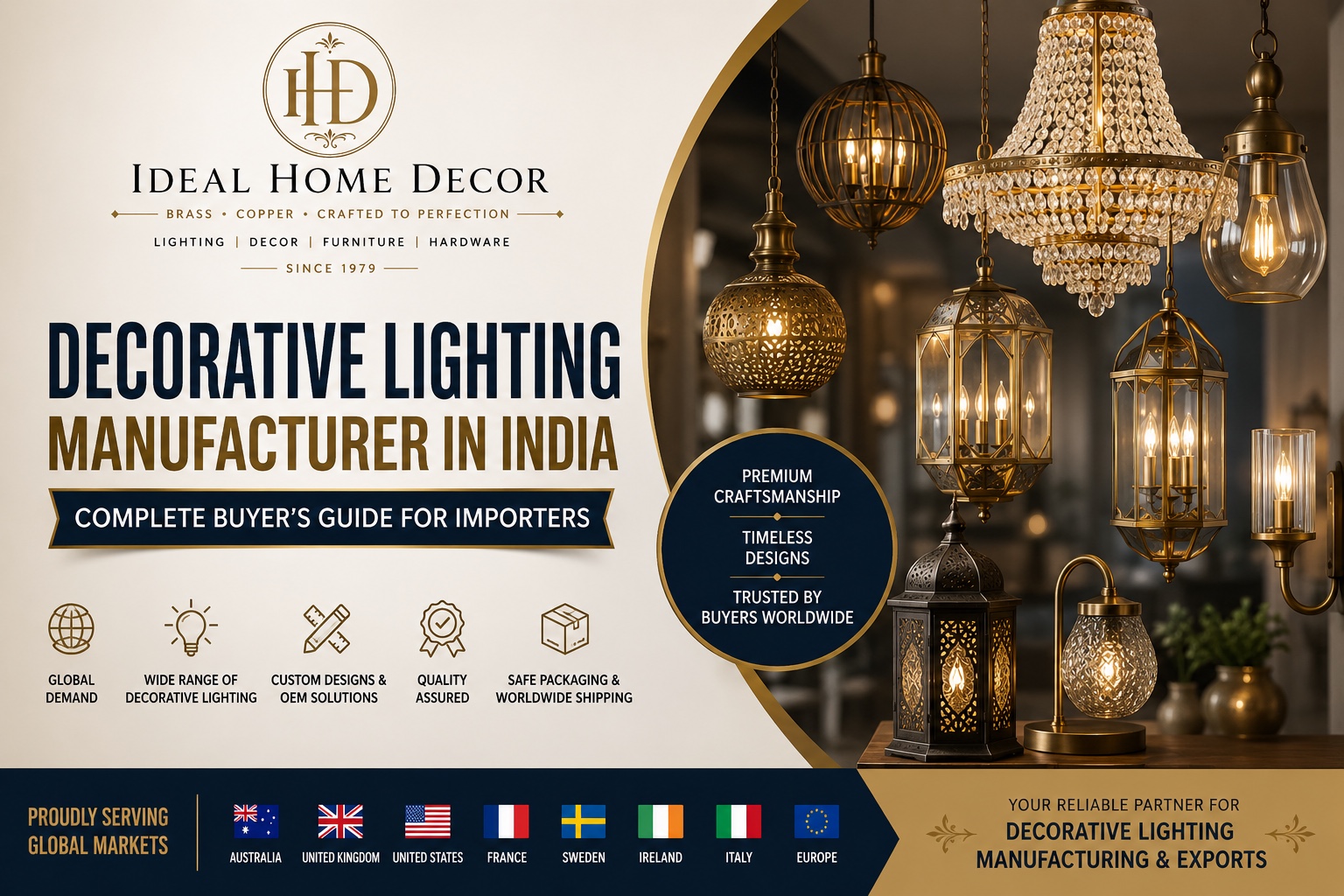 Decorative Lighting Manufacturer in India: Complete Buyer